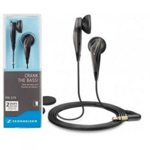 Sennheiser MX 375 fülhallgató fekete