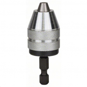 Bosch 2608572072 Gyorsbefogó fúrótokmány, 10 mm-ig D= 1,5 – 13 mm; A= 1/4” (Külső hatszögletű szár)