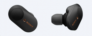 Sony WF1000XM3B Bluetooth True Wireless zajcsökkentős fülhallgató fekete (WF1000XM3B.CE7)