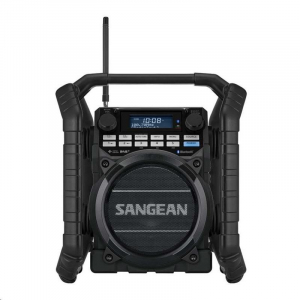 Sangean U-4 DBT BLACK DAB, FM-RDS, Bluetooth, Aux-in, strapabíró digitális rádió (001188)