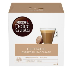 Nescafé Dolce Gusto Cortado Espresso Macchiato kapszula 16db  (12122140 / 12394082)