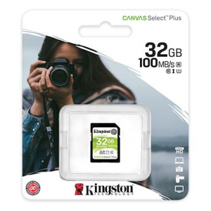 32GB SDHC Kingston Canvas Select Plus CL10 memóriakártya (SDS2/32GB)