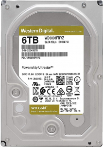 6TB WD 3.5" Gold SATAIII winchester (WD6003FRYZ)