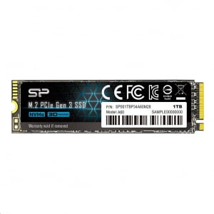 1TB Silicon Power P34A60 M.2 SSD meghajtó (SP001TBP34A60M28)