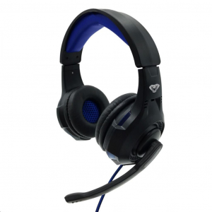 Media-Tech COBRA PRO THRILL mikrofonos fülhallgató fekete-kék (MT3594)