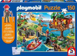 Schmidt Playmobil Faház 150db-os puzzle (56164) (17043-182)