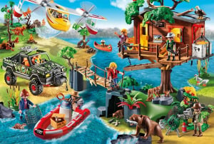 Schmidt Playmobil Faház 150db-os puzzle (56164) (17043-182)