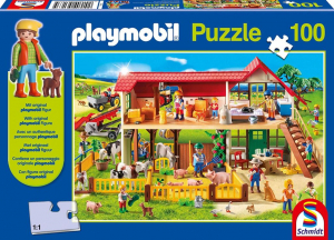 Schmidt Playmobil Farmház 100db-os puzzle (56163) (17044-182)