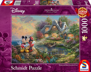 Schmidt Disney Sweethearts Mickey & Minnie 1000db-os puzzle (59639) (18896-184)