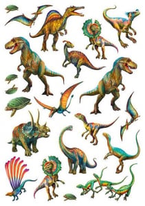 Schmidt Wild dinosaurs (tattoo) 150db-os puzzle (56332) (18902-184)