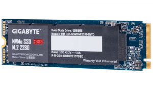 256GB Gigabyte SSD M.2 meghajtó (GP-GSM2NE3256GNTD)