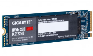 256GB Gigabyte SSD M.2 meghajtó (GP-GSM2NE3256GNTD)
