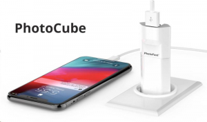 Photofast Photocube backup megold&aacute;s iOS microSD bőv&iacute;thető (PF-PHOTOCUBEEU)