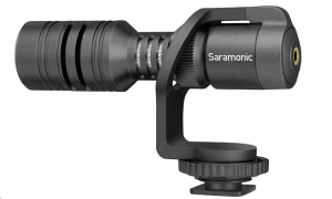 Saramonic Vmic Mini Kompakt kondenzátor mikrofon, DSLR kamerákhoz és okostelefonokhoz