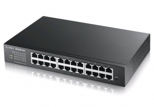 ZyXel GS1900-24E 24-Portos GbE Smart Managed Switch (GS1900-24E-EU0101F / GS1900-24E-EU0102F / GS1900-24E-EU0103F)