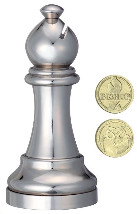 Eureka Cast Sakk - Futó (ezüst) (EUR34572)