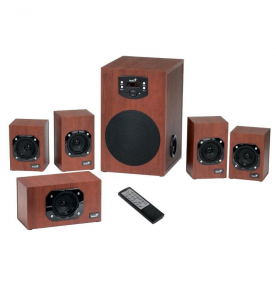 Genius SW-HF 5.1 4600 II hangszóró rendszer barna (31730016400)