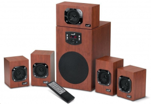 Genius SW-HF 5.1 4600 II hangszóró rendszer barna (31730016400)