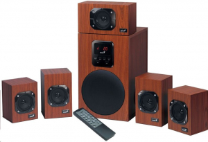 Genius SW-HF 5.1 4800 II hangszóró rendszer barna (31730017400)