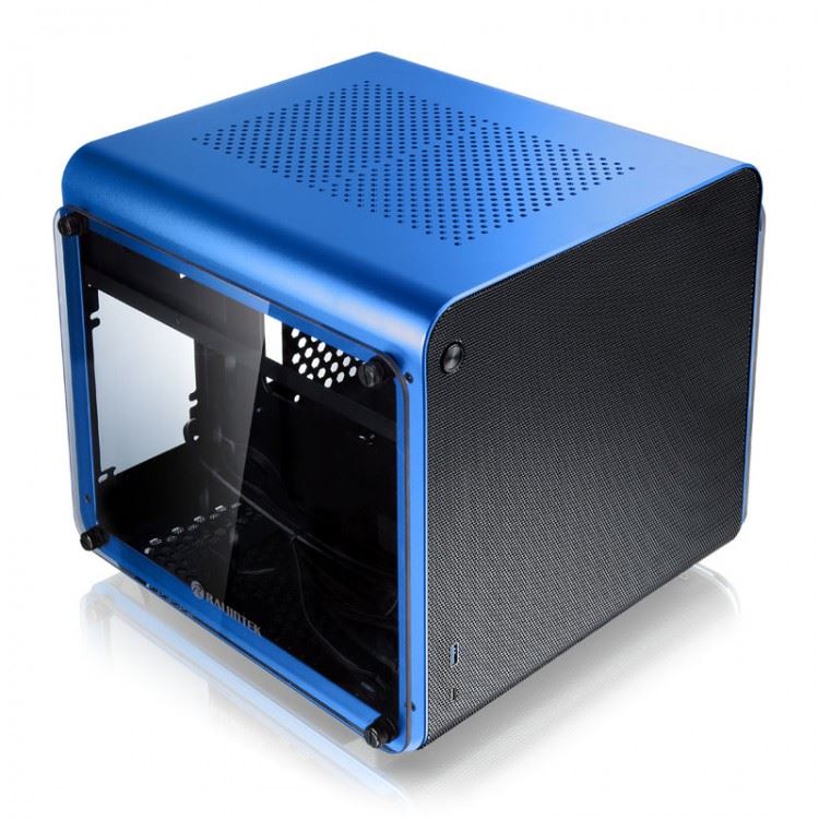 Raijintek METIS EVO TGS táp nélküli ablakos mini-ITX ház kék (0R20B00163)