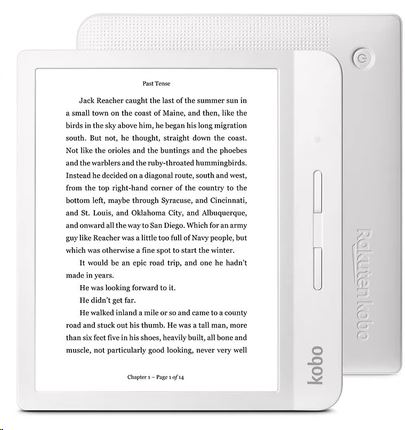 Kobo Libra H2O 7" 8GB e-book olvasó fehér (N873-KU-WH-K-EP)