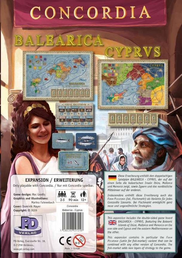 PD-Verlag Concordia: Balearica/Cyprus kiegészítő  (GAM36664)