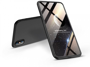 GKK 360 Full Protection 3in1 Apple iPhone XS Max hátlaptok fekete (GK0244)