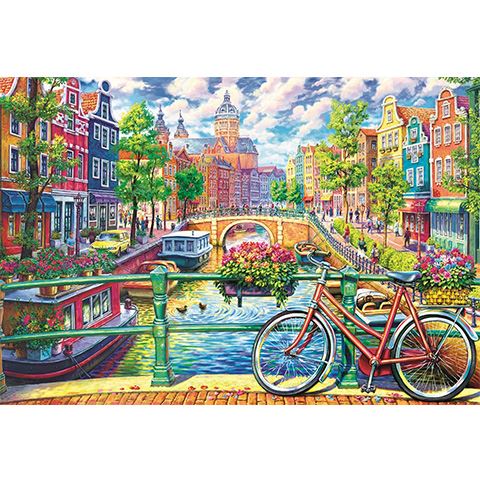 Trefl Csatorna Amszterdamban 1500db-os puzzle (26149)