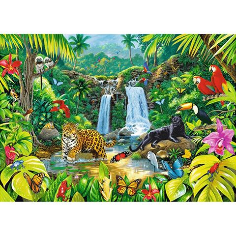 Trefl Trópusi erdő 2000db-os puzzle (27104T)