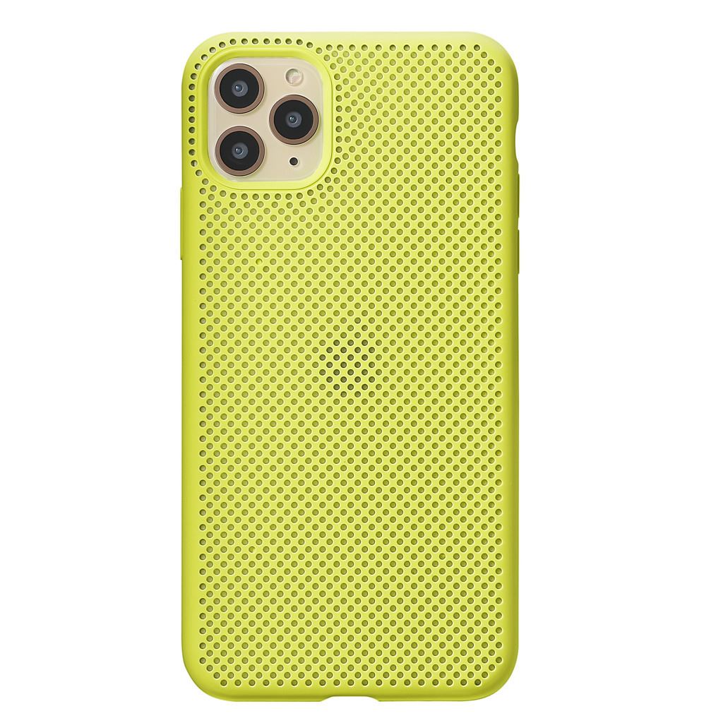 Xprotector Breathing Silicone Apple iPhone 11 Pro Max tok sárga színű (118606)