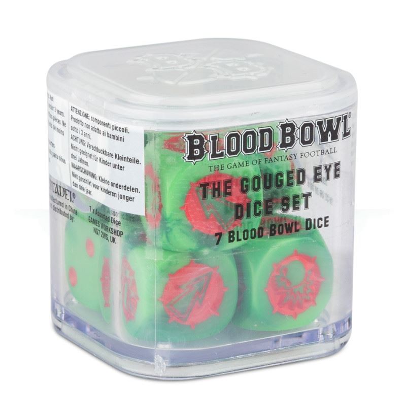 Blood Bowl: The Gouged Eye Dice Set kiegészítő (FÖN34318)