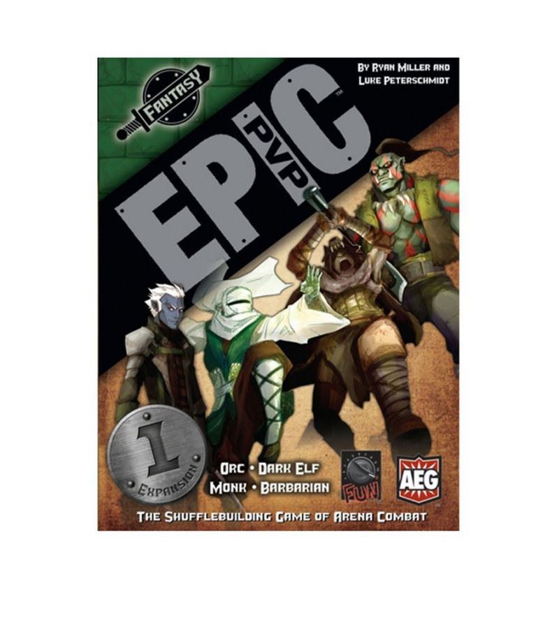 Epic PVP: Fantasy - Orc/Dark Elf/Monk/Barbarian társasjáték kiegészítő  (GAM34888)