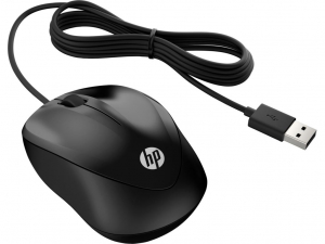 HP 1000 egér fekete (4QM14AA)