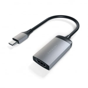 Satechi Aluminum Type-C - HDMI adapter 4K 60Hz Space Gray-fekete (ST-TC4KHAM)