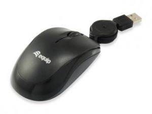 Equip 245103 Travel optikai egér fekete