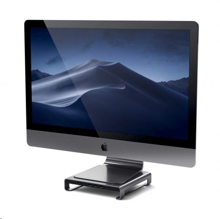 Satechi Aluminum Monitor Stand Hub iMac-hez asztroszürke (ST-AMSHM)
