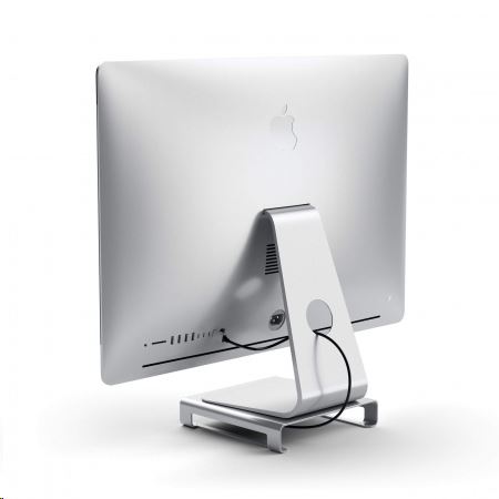 Satechi Aluminum Monitor Stand Hub iMac-hez ezüst (ST-AMSHS)