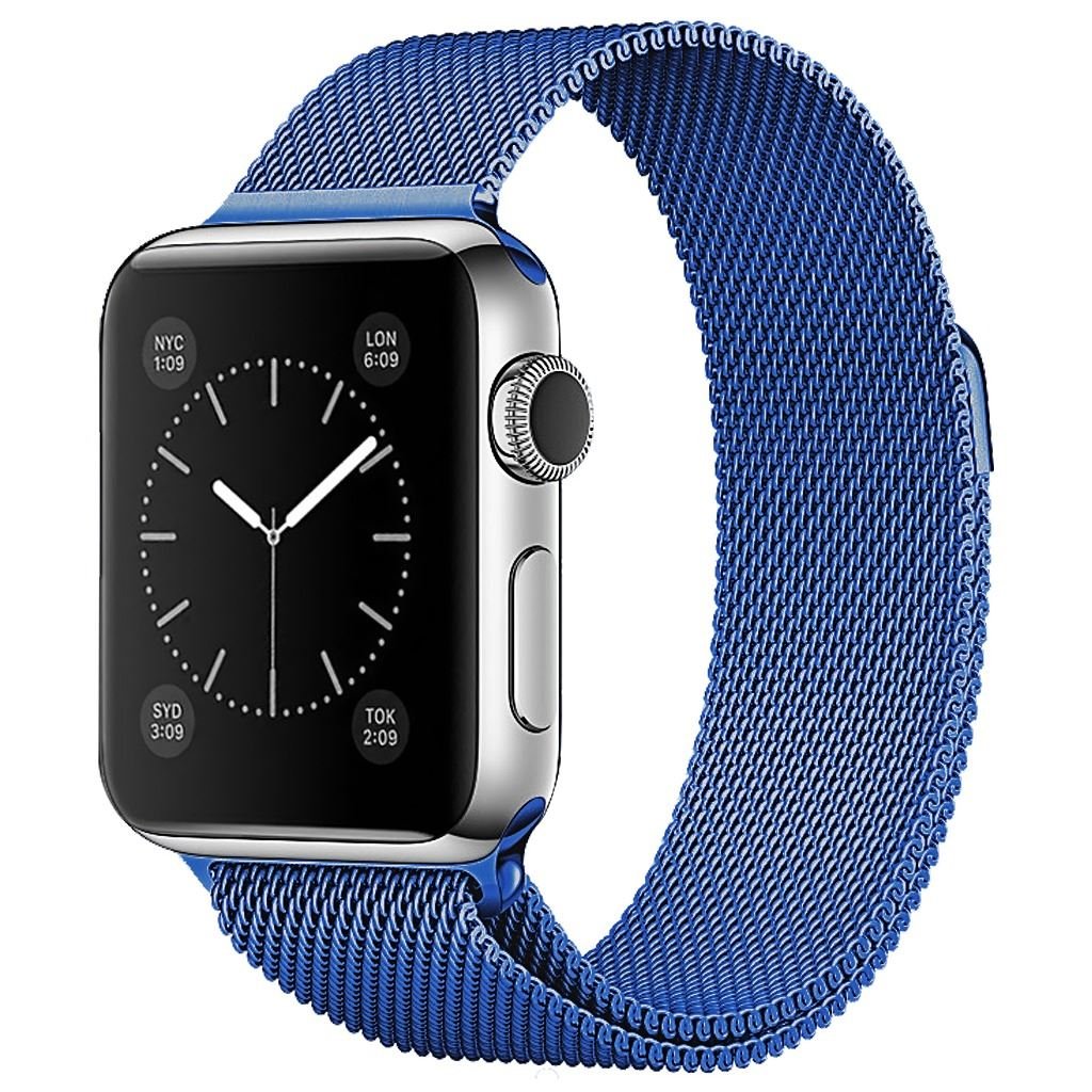 Xpro Apple Watch 38/40mm milánói szíj kék  (118674)