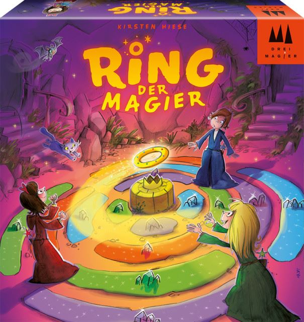 Drei Magier Spiele Ring der Magier - A varázsló gyűrűje társasjáték német nyelvű kiadás (DRE34375)