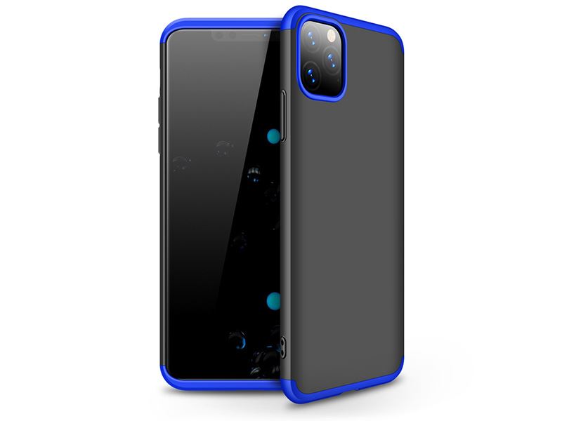 GKK 360 Full Protection 3in1 Apple iPhone 11 Pro hátlaptok fekete-kék (GK0500)