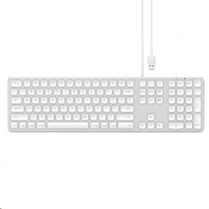 Satechi Aluminum USB-A billentyűzet Mac-hez (USA lokalizáció) ezüst (ST-AMWKS)