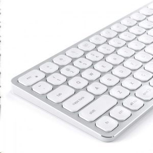 Satechi Aluminum USB-A billentyűzet Mac-hez (USA lokalizáció) ezüst (ST-AMWKS)
