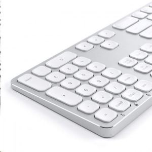 Satechi Aluminum USB-A billentyűzet Mac-hez (USA lokalizáció) ezüst (ST-AMWKS)