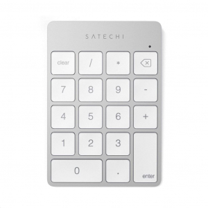 Satechi Aluminum Slim Wireless Keypad ezüst (ST-SALKPS)