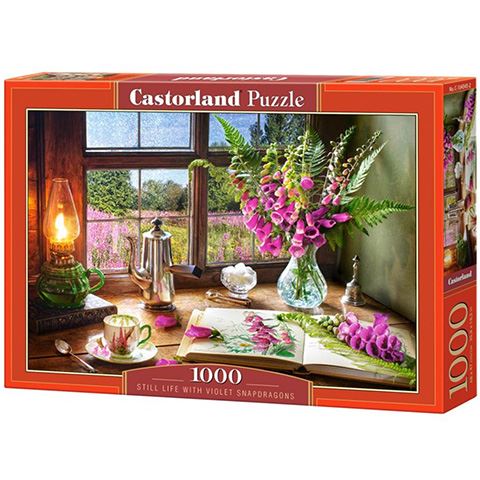 Castorland Csendélet lila virágokkal 1000db-os puzzle (C-104345-2)