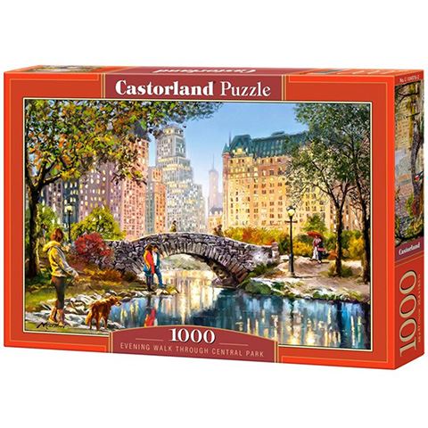 Castorland Délutáni séta a Central parkban 1000db-os puzzle (C-104376-2)