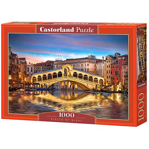 Castorland Rialto híd éjszaka 1000db-os puzzle (C-104215-2)