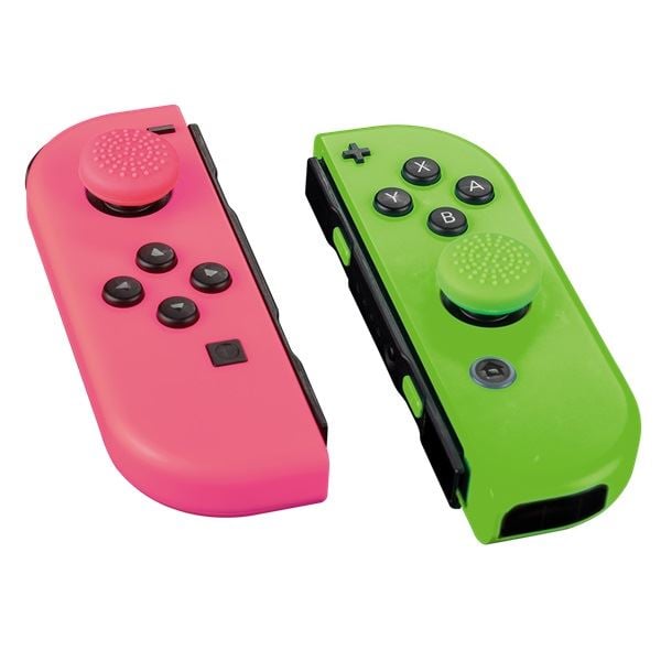 Venom VS4917 Nintendo Switch analóg kupak 4db/cs rózsaszín-zöld