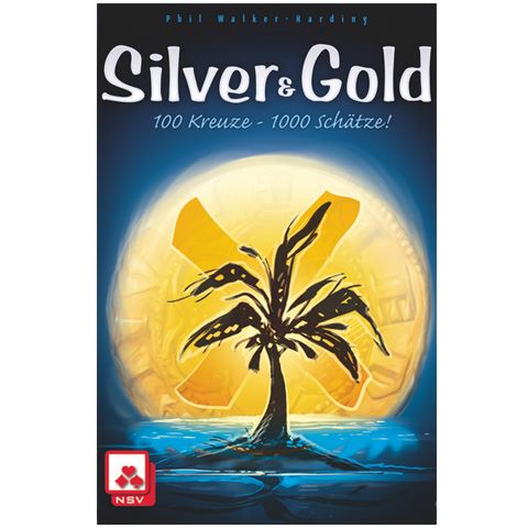 Asmodee Silver és Gold kártyajáték (NSV10003)