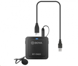 Boya Audio BY-DM20 Mixer és Dual Lavalier mikrofon